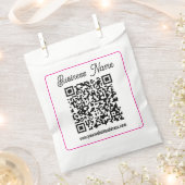 Erstellen Sie sofort einen scannbaren QR-Code für  Geschenktütchen (Ausgeschnitten)