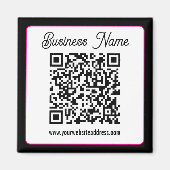 Erstellen Sie sofort einen scannbaren QR-Code für Magnet (Vorne)