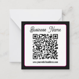 Erstellen Sie sofort einen scannbaren QR-Code für Mitteilungskarte