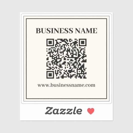 Erstellen Sie sofort einen skalierbaren QR-Code fü Aufkleber (Blatt)