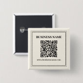 Erstellen Sie sofort einen skalierbaren QR-Code fü Button (Vorne & Hinten)