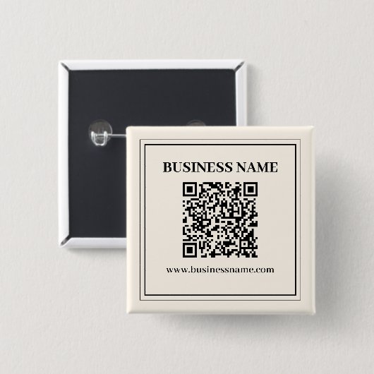 Erstellen Sie sofort einen skalierbaren QR-Code fü Button (Vorne & Hinten)
