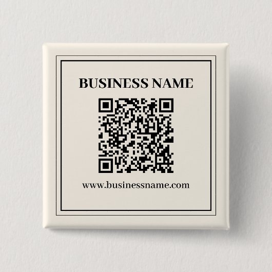 Erstellen Sie sofort einen skalierbaren QR-Code fü Button (Vorderseite)