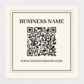 Erstellen Sie sofort einen skalierbaren QR-Code fü Etiketten (Design 2)