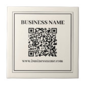 Erstellen Sie sofort einen skalierbaren QR-Code fü Fliese (Vorderseite)