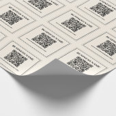 Erstellen Sie sofort einen skalierbaren QR-Code fü Geschenkpapier (Ecke)