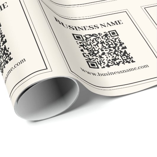 Erstellen Sie sofort einen skalierbaren QR-Code fü Geschenkpapier (Rolleneckpunkt)
