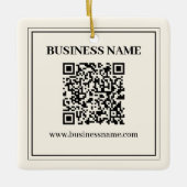 Erstellen Sie sofort einen skalierbaren QR-Code fü Keramikornament (Vorderseite)