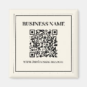 Erstellen Sie sofort einen skalierbaren QR-Code fü Magnet (Vorne)