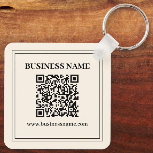 Erstellen Sie sofort einen skalierbaren QR-Code fü Schlüsselanhänger (Rückseite)