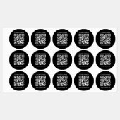 Erstellen Sie sofort einen wasserdichten QR-Code Etiketten (Blatt)