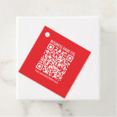 Erstellen Sie sofort Ihren eigenen QR-Code | Edita Geschenkanhänger (Beispiel)