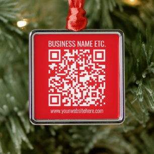 Erstellen Sie sofort Ihren eigenen QR-Code   Edita Ornament Aus Metall