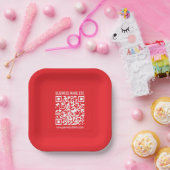 Erstellen Sie sofort Ihren eigenen QR-Code | Edita Pappteller (Party)