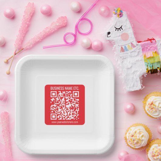 Erstellen Sie sofort Ihren eigenen QR-Code | Edita Pappteller (Party)