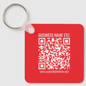Erstellen Sie sofort Ihren eigenen QR-Code | Edita Schlüsselanhänger (Vorderseite)