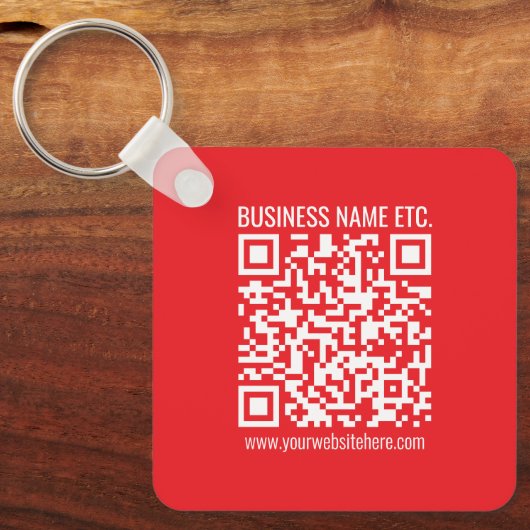 Erstellen Sie sofort Ihren eigenen QR-Code | Edita Schlüsselanhänger (Vorderseite)