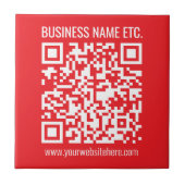 Erstellen Sie sofort Ihren eigenen QR-Code | Editi Fliese (Vorderseite)