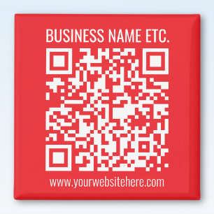 Erstellen Sie sofort Ihren eigenen QR-Code Editi Magnet