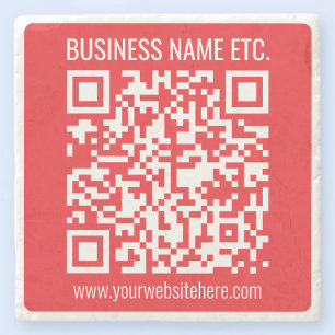 Erstellen Sie sofort Ihren eigenen QR-Code Editi Steinuntersetzer