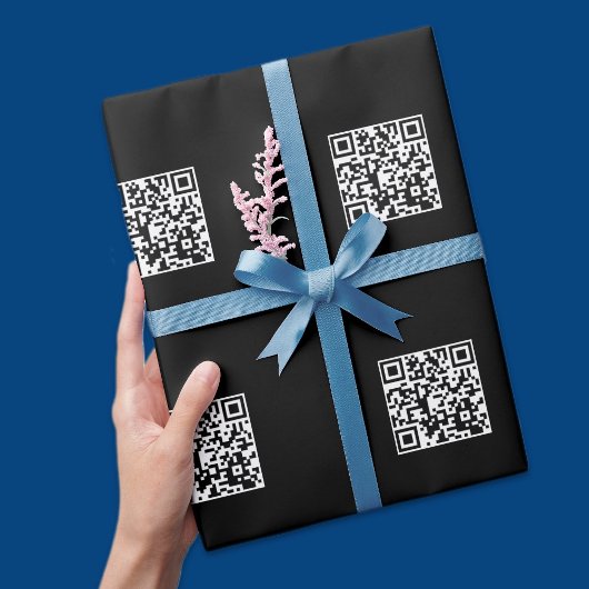 Erstellen Sie sofort Ihren eigenen QR-Code mit gep Geschenkpapier