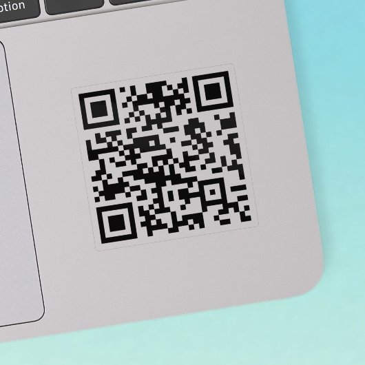 ERSTELLEN SIE STÄNDIG QR-Code für Scannable | tran Aufkleber
