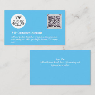 Erstellen Sie VIP-Rabattverpackungs-QR-Codes für K Begleitkarte
