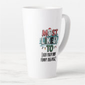 😂 erstellen Sie wahrscheinlich ein lustiges Weihn Milchtasse (Rechte Ecke)