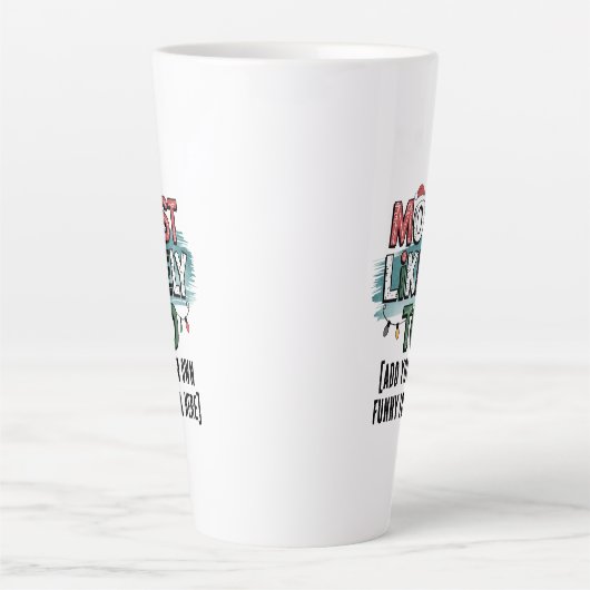 😂 erstellen Sie wahrscheinlich ein lustiges Weihn Milchtasse (Vorderseite)