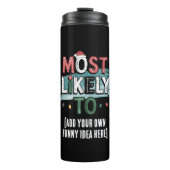 😂 erstellen Sie wahrscheinlich ein lustiges Weihn Thermosbecher (Vorderseite)