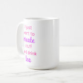 Erstellen und Tee-Tasse Kaffeetasse (Vorderseite Links)