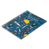 Erstellen verschiedener Handwerkzeuge und Geräte Notizblock (Linke Seite)