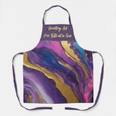 Erstellen von Art One Bite at Time - Abstrakt Schürze (Vorderseite)