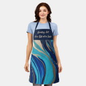 Erstellen von Art One Bite at Time - Abstrakt Schürze (Getragen)