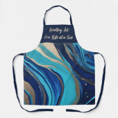 Erstellen von Art One Bite at Time - Abstrakt Schürze (Vorderseite)