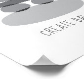 Erstellen von Ausgleichskabelsteinen Poster (Ecke)