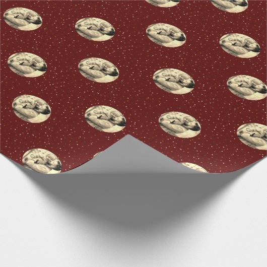 Erstellen von benutzerdefinierten Foto- oder Logo- Geschenkpapier (Ecke)