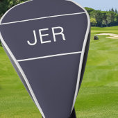 Erstellen von benutzerdefinierten, modernen Monogr Golf Headcover