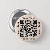 Erstellen von benutzerdefinierten QR-Code für klei Button (Vorne & Hinten)