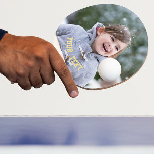 Erstellen von benutzerdefinierten Text-Tischtennis Tischtennis Schläger