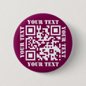 Erstellen von dunklen Rose Pink Website URL Prüfun Button (Vorderseite)