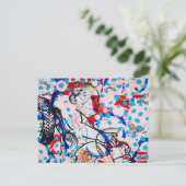 Erstellen von Erinnerungen Postkarte (Stehend Vorderseite)