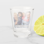 Erstellen von Foto und Text Schnapsglas (Rückseite)