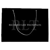 Erstellen von individuelle Name personalisierte Ty Große Geschenktüte (Rückseite)