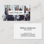 Erstellen von Künstlerarbeiten in Studio Visitenkarte (Vorne/Hinten)