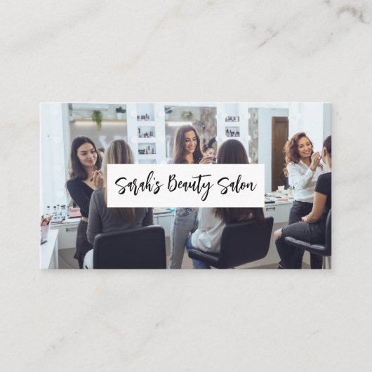 Erstellen von Künstlerarbeiten in Studio Visitenkarte (Vorderseite)