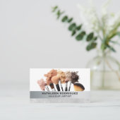 Erstellen von Pinseln und Foundation Visitenkarte (Stehend Vorderseite)