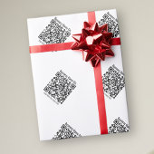Erstellen von QR-Code Geschenkpapier