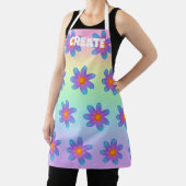 ERSTELLEN VON Rainbow-Blume-Schürze Schürze (InSitu)
