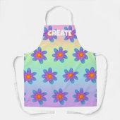 ERSTELLEN VON Rainbow-Blume-Schürze Schürze (Vorderseite)